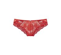 Panty JETTE, Damen, Gr. 44/46, rot, Microtouch, Obermaterial: 90% Polyamid, 10% Elasthan, körpernah, Unterhosen Panty, aus edler Spitze mit aufregender Bänder-Optik, Reizwäsche (68920005-44) rot
