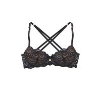 JETTE Push-up-BH Damen schwarz-toffee Gr.75B