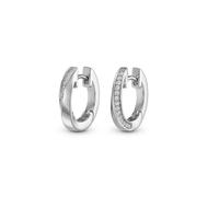 JETTE Silver Ohrstecker aus Sterling Silber mit 34 Zirkonia Silber