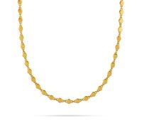 Jette Joop Damen-Kette 32028453 925er Silber (recycelt) Zirkonia Gelbgold One Size