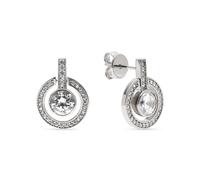 JETTE Damen-Ohrhänger 925er Silber, recycelt Zirkonia One Size 89193521