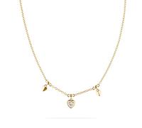 Jette Kette 925er Silber, recycelt gelbgold Damen