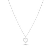 JETTE Sacred Heart Silberhalskette 925 Sterling Silber - 450 mm 86938308