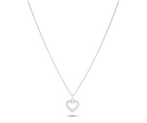 JETTE Sacred Heart Silberhalskette 925 Sterling Silber - 450 mm 86938308