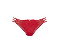 Slip JETTE, Damen, Gr. 48/50, rot, Spitze, Obermaterial: 90% Polyamid, 10% Elasthan, Unterhosen Slip, mit aufregenden Bänder- und Ringdetails, sexy Dessous (79355637-48) rot