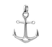 JEVELION Anhängerkette Anker-Anhänger 925 Silberanhänger, Silberschmuck für Damen und Herren. Mit hochwertiger Schmuck-Kette 925 Silber - Kettenlänge 70 cm.