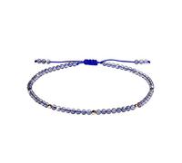 Jewboo Mondstein-Fußkettchen für Frauen, Edelsteine, Heilung, Energie, Kristall, Strand, Fuß, Perlen, Schmuck, verstellbar (21,5 - 25,4 cm)