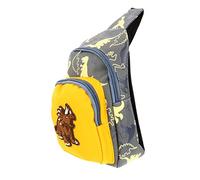 JEWEDECO 1stück Cartoon Junge Mädchen Hüfttasche Mit Dinosaurier-Design Verstellbare Umhängetasche Aus Nylon Für Kleine Abenteurer Praktischer Begleiter Für Ausflüge Und Alltag