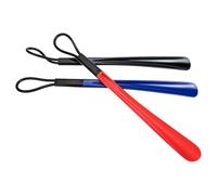 JEWEDECO 3 Stück pack Schuhanzieher aus Pp mit Gutem Griff und Feiner Verarbeitung für Senioren und Schwangere im Heimgebrauch Vielseitiges Hilfsmittel zum Schuheanziehen Zufällige Farbe