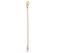 JEWEDECO 40cm Langer Lederriemen für Handtaschen mit Verstellbarem Schultergurt Modischer und Robuster Ersatzriemen aus Gelbem Leder für Selbstgemacht und Bastelarbeiten
