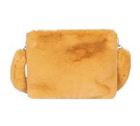 JEWEDECO Modische Plüsch Schultertasche mit Großer Kapazität aus Polyester und Hardware für Täglichen Gebrauch Am Strand der Stadt