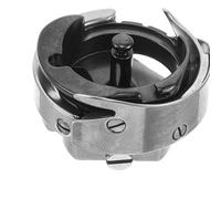 JEWEDECO Nähmaschinenteil mit Automatischem Fadenschneider und Metall Spulenkapsel 3,5 X 3,5cm für Industrielle Flachbettnähmaschinen in Schwarz für Serienproduktion