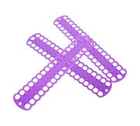 JEWEDECO Stickgarn Organizer 3 Stück Kunststoff mit Multiloch Stickfadenhalter Kompakt und Leicht für Erfahrene Kreuzstich Näher Zubehör für Nähprojekte und Handarbeiten