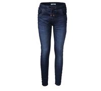 Jewelly Joggpants Wohlfühlhose Jogging Baggy Jeans Schlupfhose (XS/34, Dark Blue)