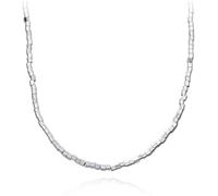 jewelry Silber Halskette für Frauen, Würfel Halskette für Frauen S925 Sterling Silber Dünn italienischer Box Kette Halskette Ziertrendy Halskette Kette Böhmen Böhmen Schmuck für ihre Mädchen Paare