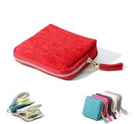 Jewelry Zippered Pocket Case,Small Jewelries Pouch Bags with Zipper & Tassel,Travel Jewelry Case, necklace travel organizer,Multi-Layer Storage for Earrings Necklaces Rings Bracelets Brooches (L)