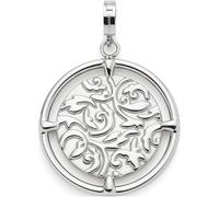 JEWELS BY LEONARDO Anhänger Clip & Mix Terry • Ketten-Anhänger aus silberfarbenem Edelstahl • einzigartiges Muster • Schmuck Geschenk für Frauen • 024946