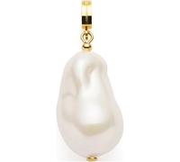 Leonardo Jewels Einzel Charm-Anhänger Wilma für Damen aus Edelstahl in der Farbe Gold mit Clipverschluss, Höhe: 4,4 cm, 024420