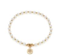 Leonardo 021178 Damen Armband Peleny Edelstahl Gold weiß