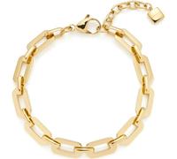 Leonardo Jewels Armband Orfea für Damen aus Edelstahl in der Farbe Gold mit Karabinerverschluss, Länge: 18 cm, 024280