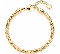 Leonardo 023175 Damen-Armband Tracy Edelstahl Goldfarben