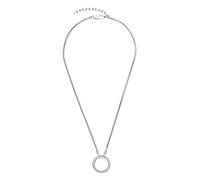 JEWELS BY LEONARDO Damen Halskette Basic Darlin's Edelstahl/silberfarben 40 cm Karabinerverschluss Schlangenkette 013308