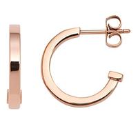 JEWELS BY LEONARDO Damen-Kreole Beauty's roségold S, Edelstahl IP roségold, Größe (B/H/T):2/15/18mm, 016755