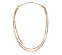 Leonardo 024809 Damen-Halskette Bernadette 50 cm Goldfarben