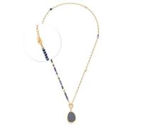 Leonardo 025598 Damen-Halskette Set Charlene 50 cm Clip & Mix Goldfarben