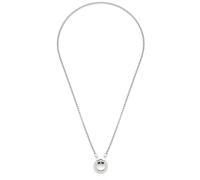 JEWELS BY LEONARDO Halskette Clip & Mix Lolita • Venezianer-Kette aus silberfarbenem Edelstahl • kurze Basickette mit Ring für Charm-Anhänger • 43 cm Länge • Schmuck Geschenk Damen • 018411