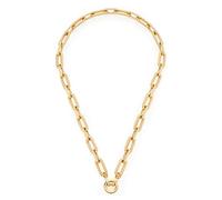 Leonardo Schmuck 022232 Damen-Halskette 43 Moni Clip&Mix Edelstahl goldfarben