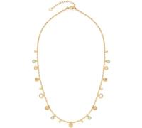 Leonardo Halskette Ella - Collier aus goldfarbenem Edelstahl, Charm-Look, 45-50 cm