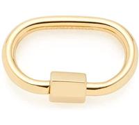 Leonardo Jewels Clip&Mix Lora Joker aus Edelstahl, aufdrehbares ovales Schloss golfarben, zum Einhängen in die Basicketten, Damen Modeschmuck, 021818