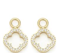 Leonardo Damen Creolen Anhänger Norma Gelbgold 023530