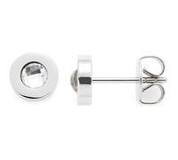 Leonardo 22873 Ohrstecker, Isa Sommer, Silber Weiß