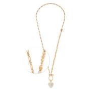 Leonardo 024441 Damen-Halskette Kareen 69 Goldfarben Clip&Mix