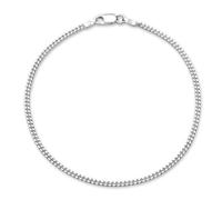 JEWLIX 925 Silberarmband Panzerarmband Damen Herren 2mm (Länge 23cm) PA0020