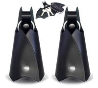 JEYORZY Leder-Schlüsseletui mit Batman-Schlüsselanhänger und -tasche zum Schutz von Auto- und Motorradschlüsseln