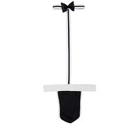 JFAN Herren Strings Mit Fliege Netz Strand Badeanzüge Hosenträger Tanga Kellner Borat Unterwäsche Tanga Kellner Borat Unterwäsche Mankini Tanga herrens