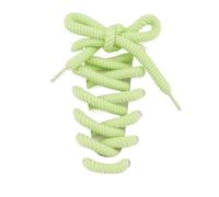 JFNKLFG 4 Paar 8 mm dicke runde Schnürsenkel for Turnschuhe, Laufsport-Schnürsenkel, 100/120/140/160 cm, for Schuhzubehör Für Wander- und Arbeitsstiefel(Tender Green,100cm)