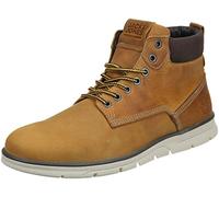 Jack & Jones Herren JFWTUBAR LEATHER HONEY Stiefelette, 42 EU