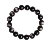JgYiAngBq Armband Obsidian Mondstein Quarzs Armbänder for Damen Herren Armreif