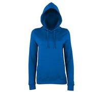 JH001F Girlie College Hoodie Mädchen Kapuzen Sweatshirt Damen, Farbe:ROYAL BLUE;Größen:S