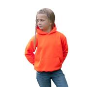 JH004K Kids Electric Hoodie Kapuzensweatshirt XS / 104/110,Electric Orange