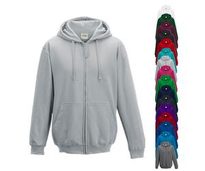 JH050 Just Hoods Kapuzenjacke mit Zugbänder in gleicher Farbe Black Smoke S