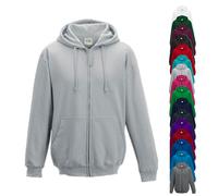JH050 Just Hoods Kapuzenjacke mit Zugbänder in gleicher Farbe Fire Red XXL