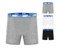 JHK901 JHK Herren Midway Unterhosen (3er Pack) Black XS