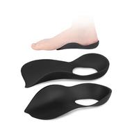 JHTSOLE 3/4 Orthesen Schuheinlagen Hochgewölbestützen Schuheinlagen Ortheseneinlagen lindern Plattfüße Überpronation Fußschmerzen Plantarfasziitis Einlegesohlen