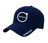 JIAAM Auto Basecap für Volvo EX30 2023 2024, Baseballkappe mit Auto Emblem Baumwolle Breathable Sonnenmütze für Herren und Damen Baseball Cap Unisex Outdoor Sport Cap Accessoires,A