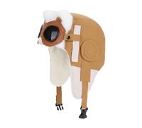 JIAHG Vintage Fliegerhut Fliegermütze mit Brille, Kinder Ohrenschützer, Kostümzubehör, Pilotenmütze für Jungen und Mädchen, Kinder Pilotenmütze